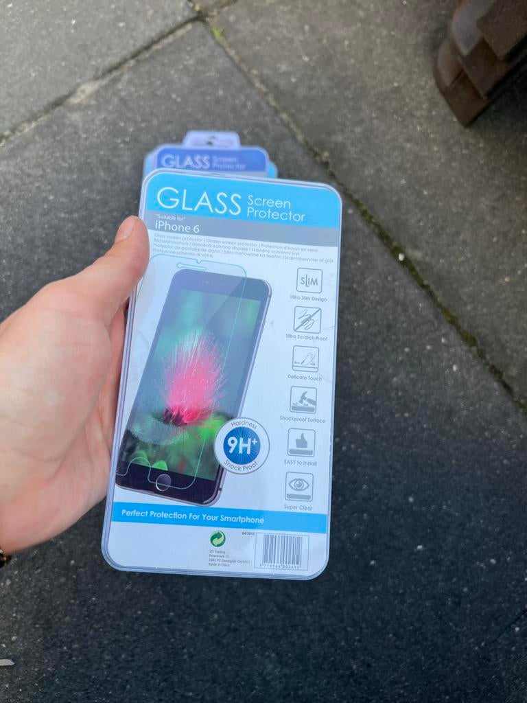 GLAS Screen Protector voor iPhone 6 - 9H+ Schokbestendig, Telecommunicatie, Mobiele telefoons | Hoesjes en Frontjes | Apple iPhone