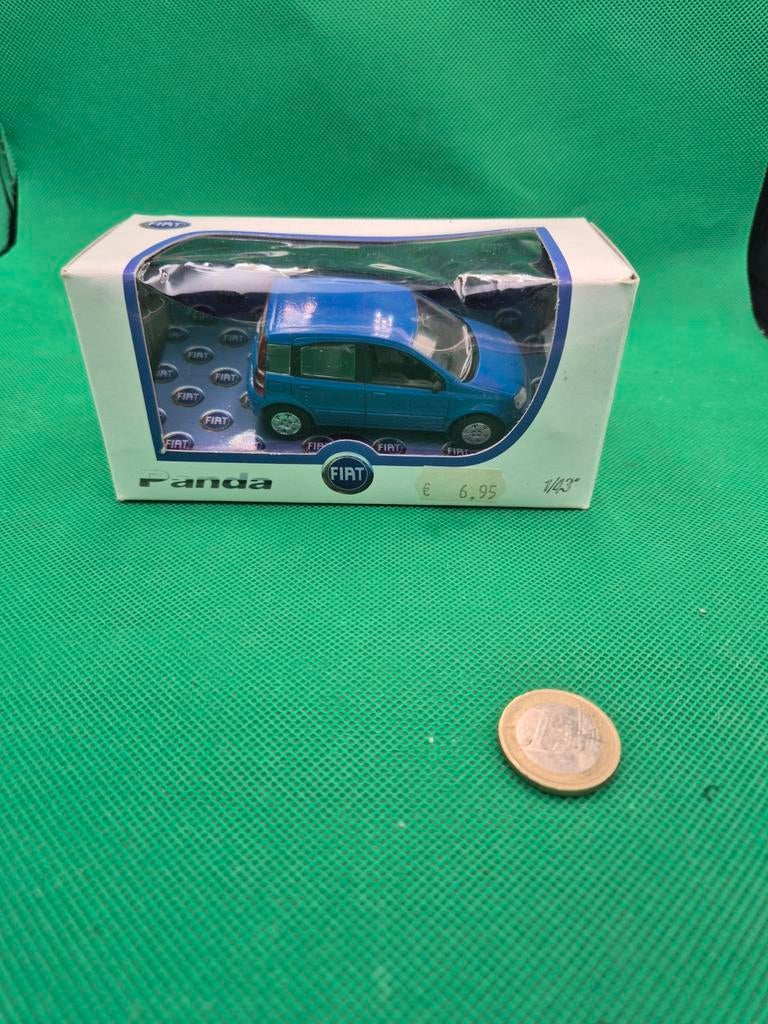 120 Fiat Panda 1/43  norev, Ophalen of Verzenden, Zo goed als nieuw, Auto, Norev