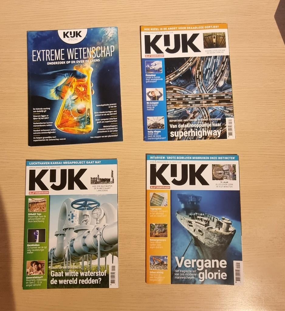KIJK tijdschrift | Jaargang 2024, Boeken, Tijdschriften en Kranten, Ophalen of Verzenden, Zo goed als nieuw, Wetenschap en Natuur