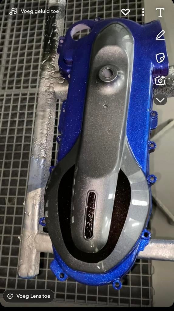 Carterkap 180/125cc piaggio, Ophalen