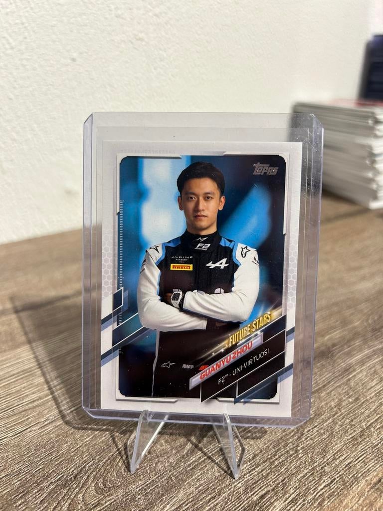 Guanyu Zhou 2021 Topps Formula 1 Flagship #61 Future Stars, Ophalen of Verzenden, Zo goed als nieuw, Plaatje