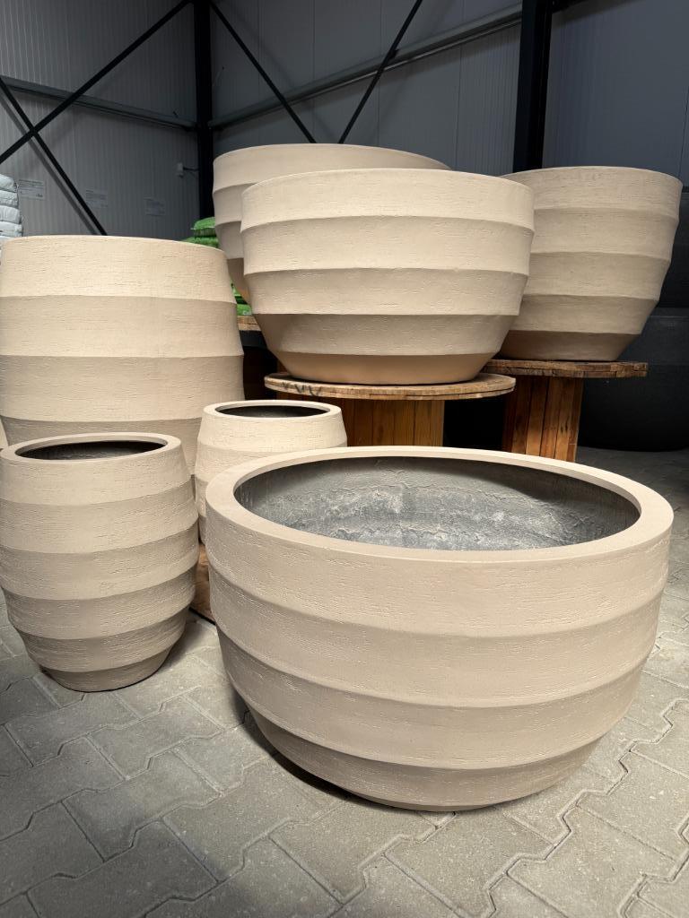 Lichtgewicht Luca lifestyle bloembakken - plantenbakken!!!, Kunststof, 100 cm of meer, Nieuw, Ophalen of Verzenden