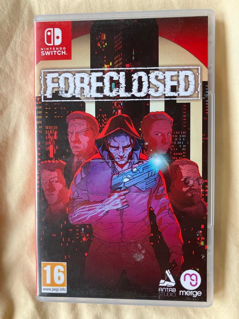 FORECLOSED, Spelcomputers en Games, Games | Nintendo Switch, Zo goed als nieuw, Shooter, 1 speler, Vanaf 18 jaar, Ophalen of Verzenden