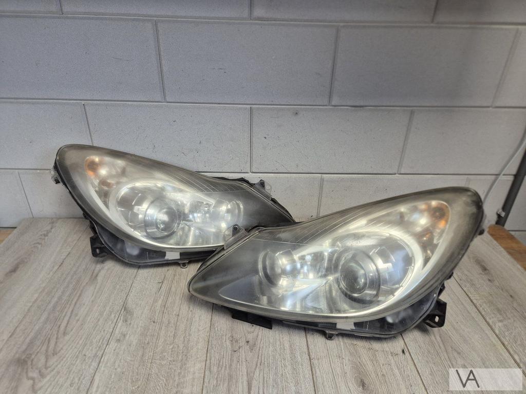 Opel Corsa D 2006 - 2010 koplamp rechts met bochtlicht AFL, Auto-onderdelen, Verlichting, Gebruikt, -, -, Opel