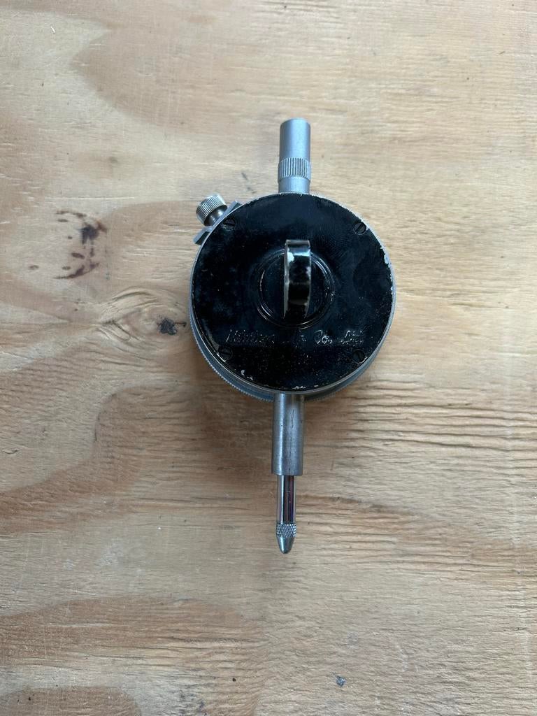 een Mitutoyo meetklok (dial indicator), Gebruikt, ., Ophalen of Verzenden, .
