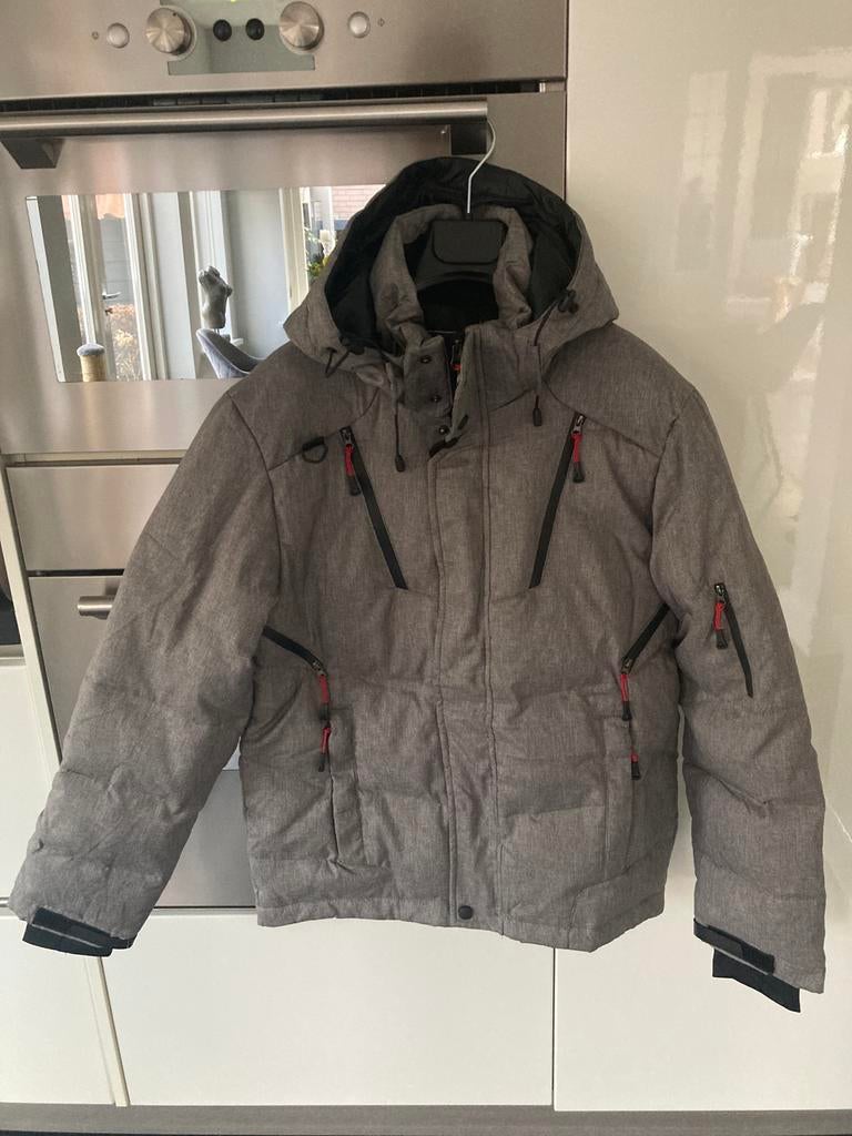 Zilver grijze ski jas - Maat M, Ophalen of Verzenden, Nieuw