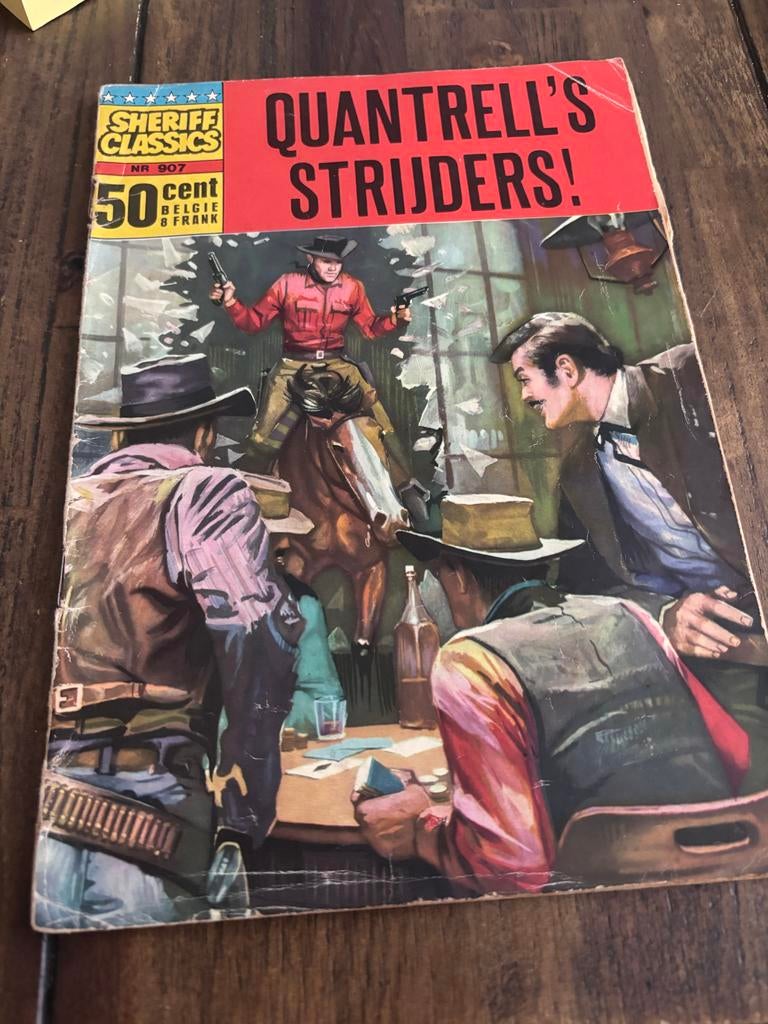 Sheriff Classics: Quantrell's Strijders!, Eén stripboek, Ophalen of Verzenden, Gelezen