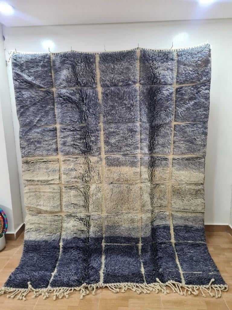 Handgemaakt wollen berber vloerkeed, Crème, Ophalen of Verzenden, Maroccarpets, Info@maroccarpets.com