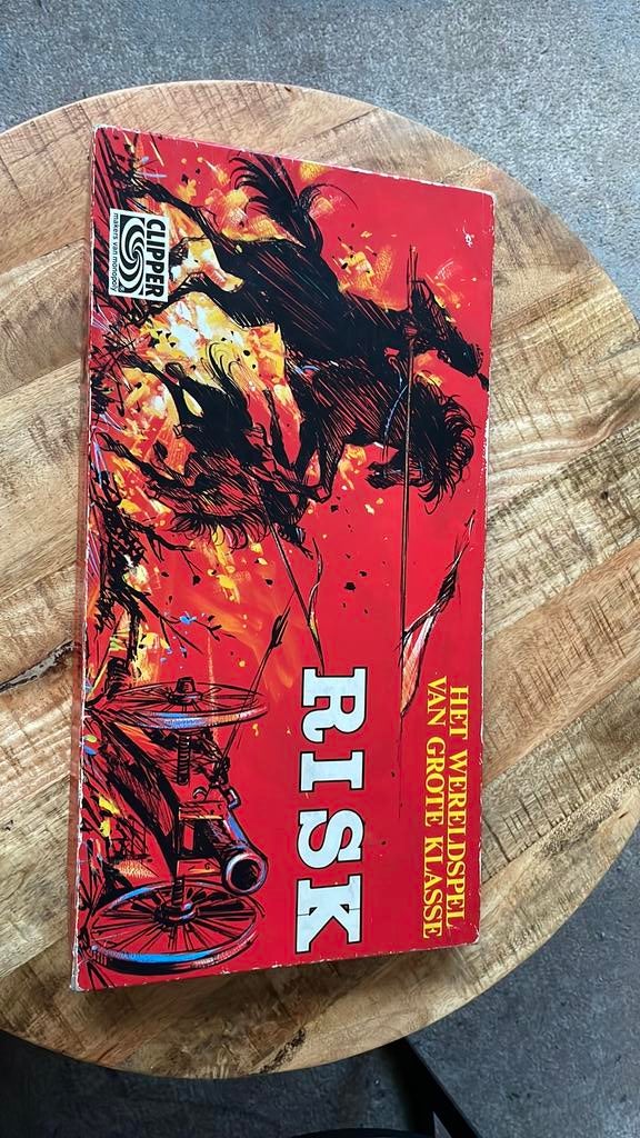 Risk 100% compleet clipper 1976, Hobby en Vrije tijd, Gezelschapsspellen | Bordspellen, Vijf spelers of meer, Ophalen of Verzenden