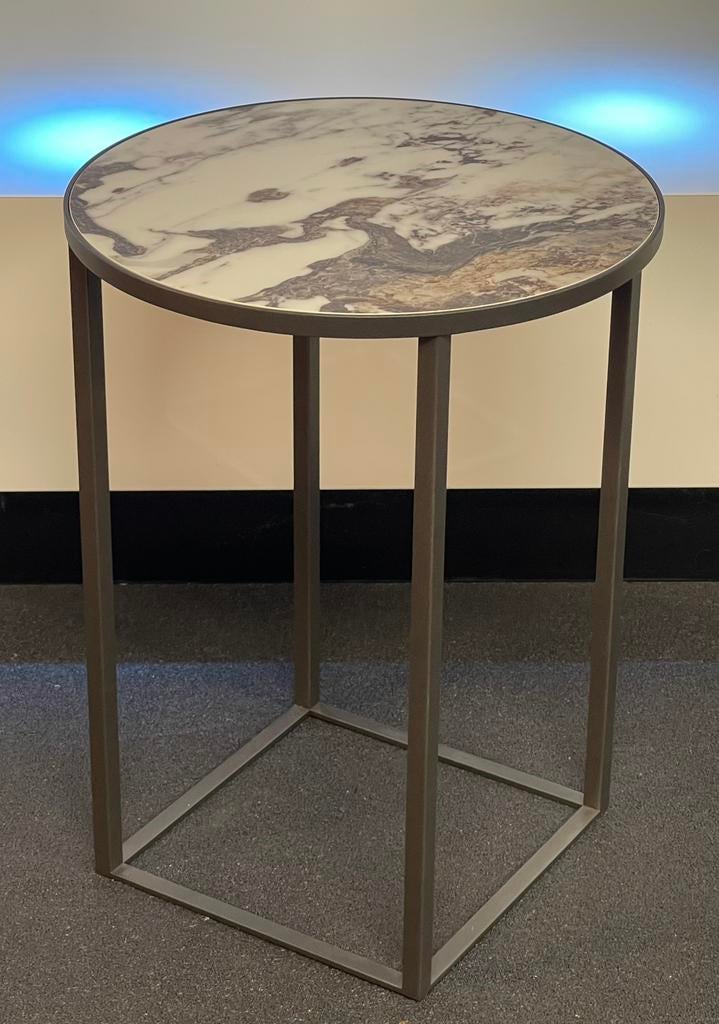 Leolux Prismo bijzettafel marmeren blad NIEUW