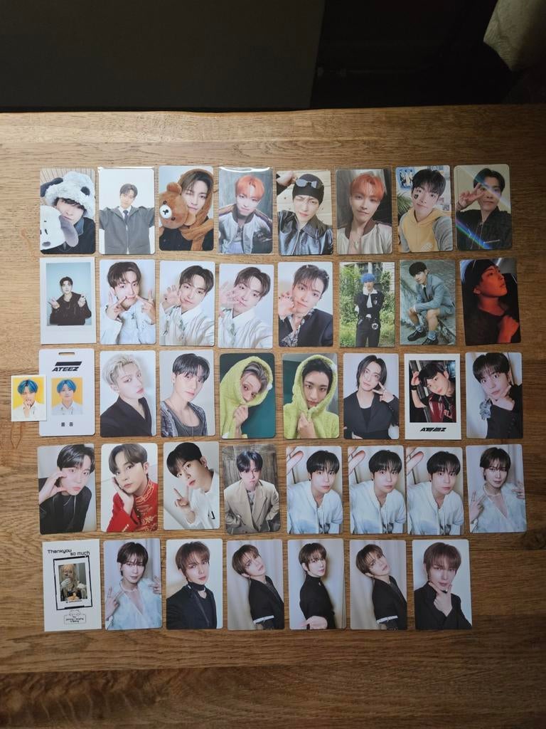 Ateez kpop photocards, Ophalen of Verzenden, Zo goed als nieuw, Foto of Kaart