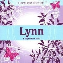 Lynn, Ophalen of Verzenden, 2000 tot heden, Geboortekaartje