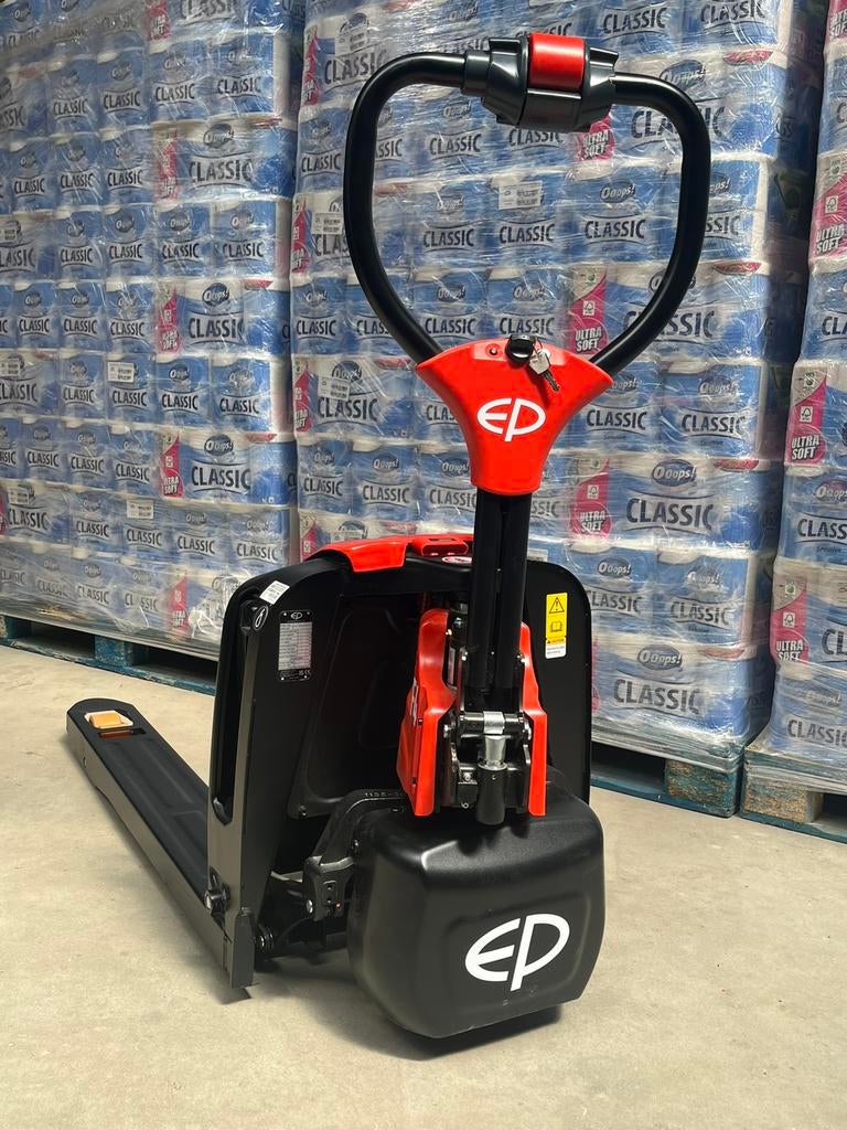 Nieuwe Compact lichtgewicht EP elektrische palletwagen EP F4, 100 liter of meer, Ophalen, Nieuw, Steekwagen