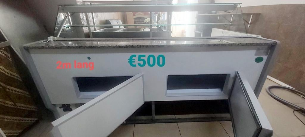 Foster koelkas,Koelvitrien.Spoeltafel,Epson kassabon.rvs bak, Zakelijke goederen, Horeca | Keukenapparatuur, Ophalen of Verzenden