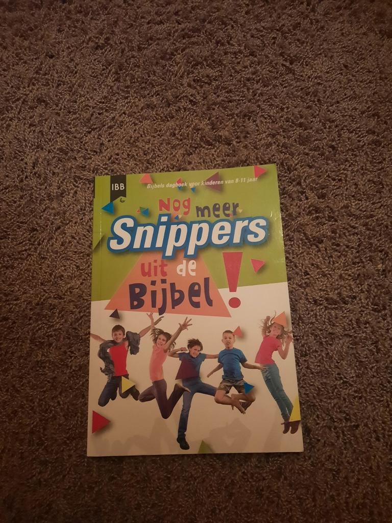 Nog meer Snippers uit de Bijbel - Kinderboek, Non-fictie, IBB, Ophalen of Verzenden, Zo goed als nieuw