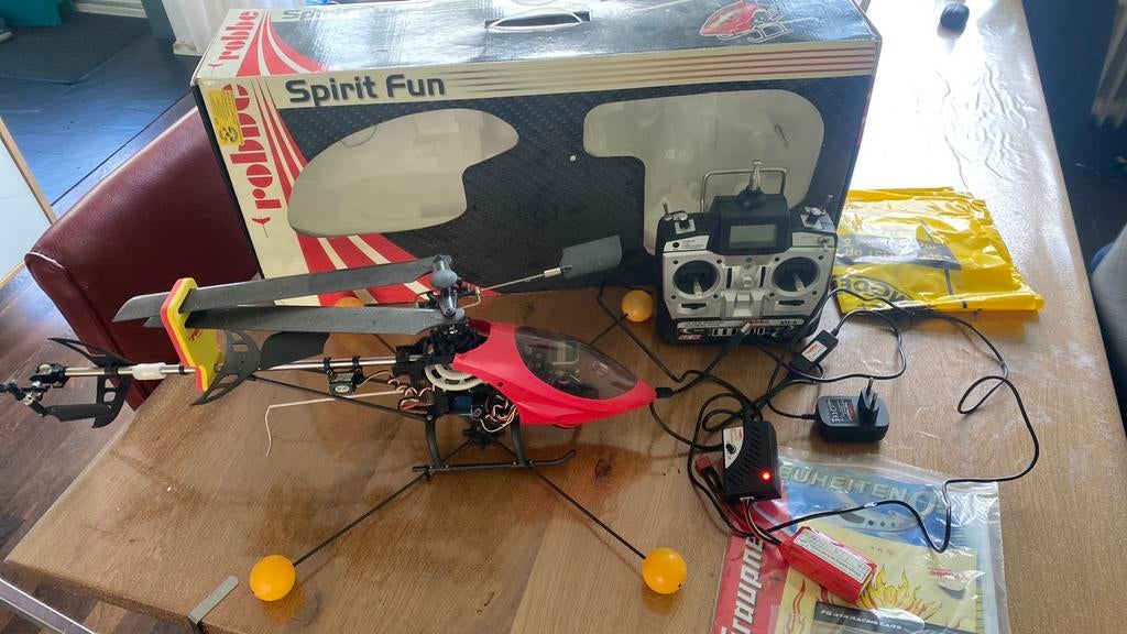 Robbe spirit fun helikopter, Ophalen of Verzenden, Zo goed als nieuw