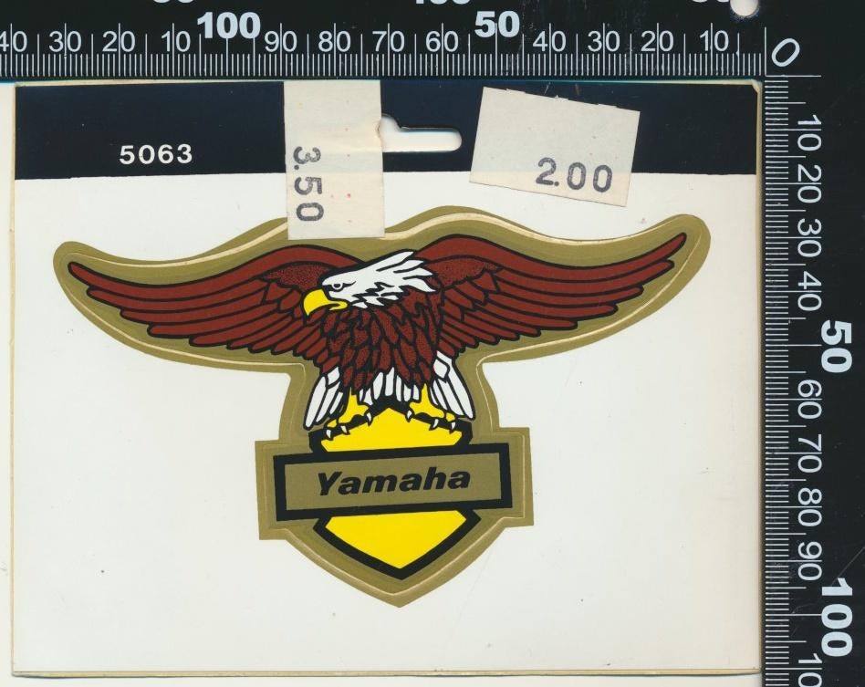 Sticker: Yamaha (6), Verzamelen, Stickers, Zo goed als nieuw, Auto of Motor, Ophalen of Verzenden