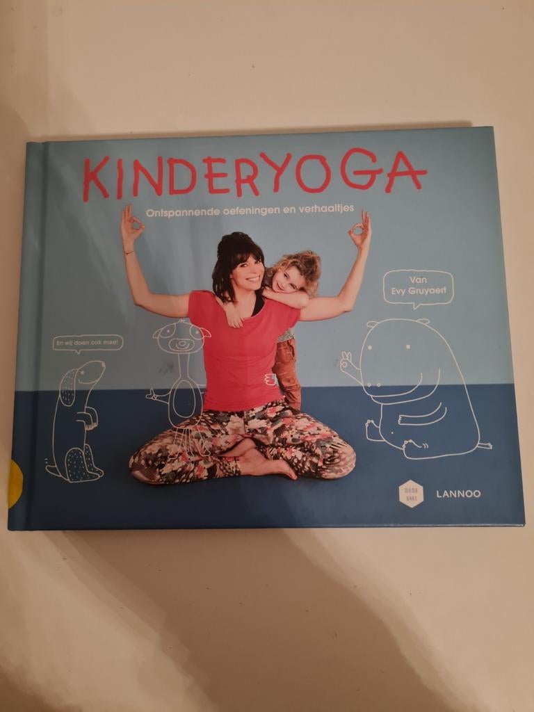 Kinderyoga boek - Evy Gruyaert, Ophalen of Verzenden, Zo goed als nieuw, Evy Gruyaert