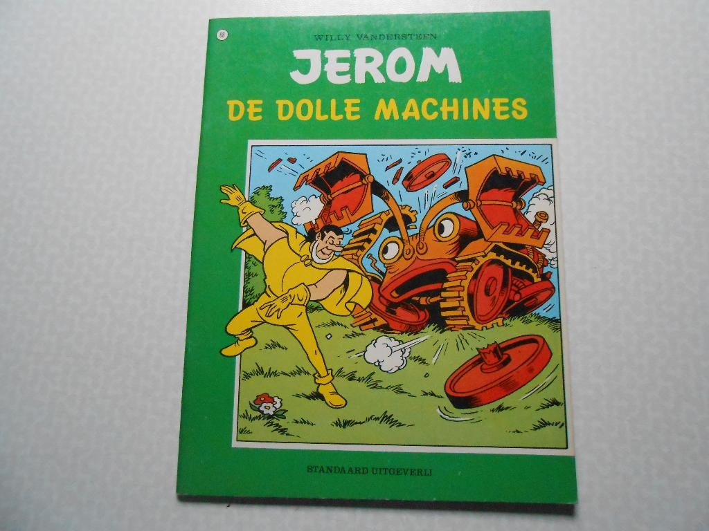 Jerom 88 De dolle machines 1981 1ste druk., Willy Vandersteen, Eén stripboek, Nieuw, Ophalen of Verzenden