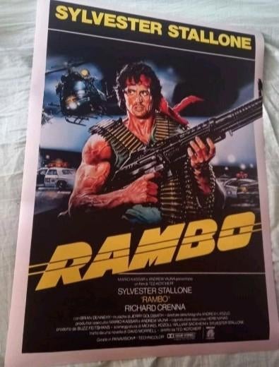 Rambo, Verzamelen, Ophalen of Verzenden, Zo goed als nieuw, A1 t/m A3, Film en Tv