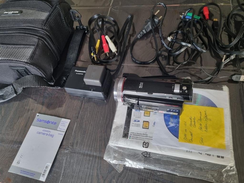 Panasonic HDC-SD100 FULL HD 3MOS, Ophalen, Full HD, Panasonic, 20x of meer