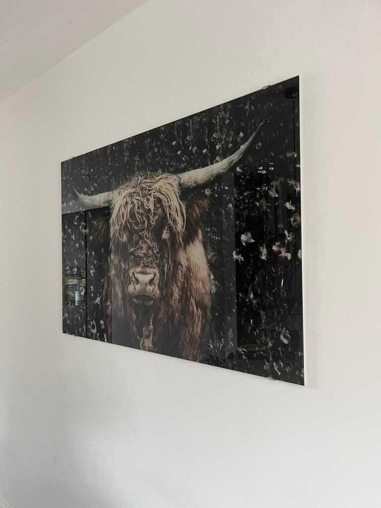 Plexiglas muurdecoratie, Ophalen