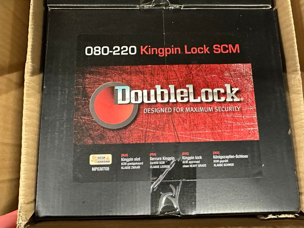 DoubleLock Kingpin Lock RED SCM per stuk!, Auto-onderdelen, Vrachtwagen-onderdelen, Ophalen, Nieuw, Overige merken