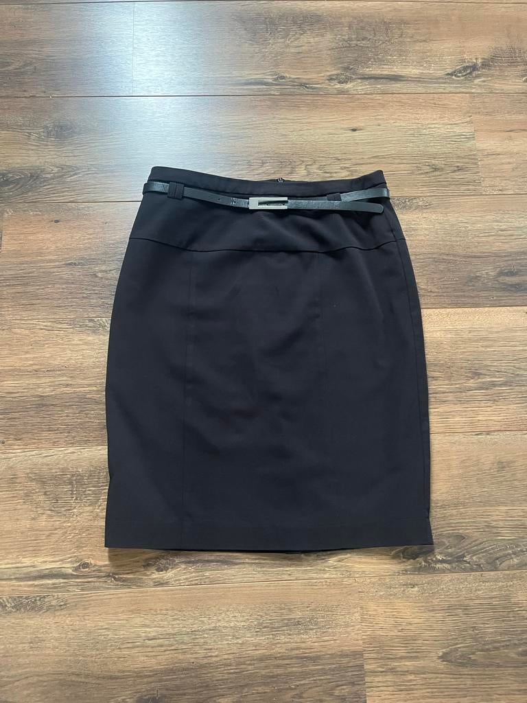 Elegante zwarte rok Anna Field - Maat S, Zwart, Ophalen of Verzenden, Zo goed als nieuw, Maat 36 (S)