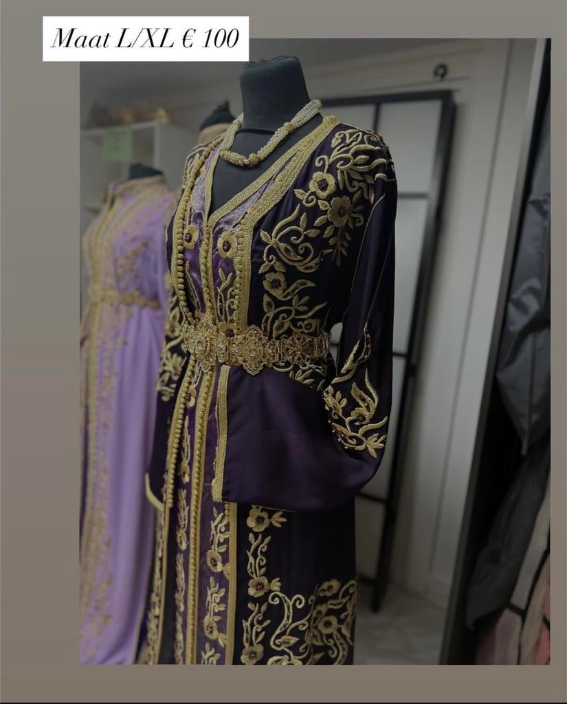 Exclusieve verhuurjurk - Maat XL, Ophalen of Verzenden, Gedragen, Maat 46/48 (XL) of groter
