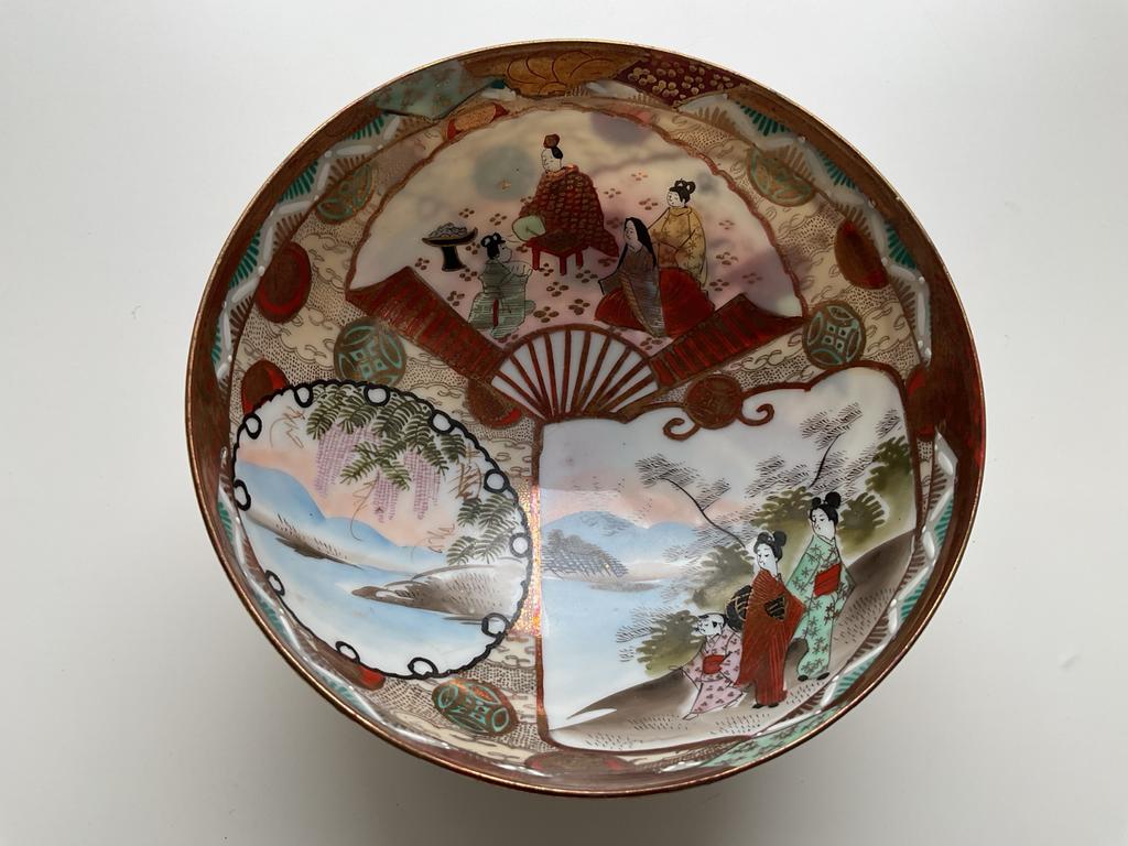 Antieke Japanse Kuntani Kom, Antiek en Kunst, Antiek | Schalen, Ophalen of Verzenden
