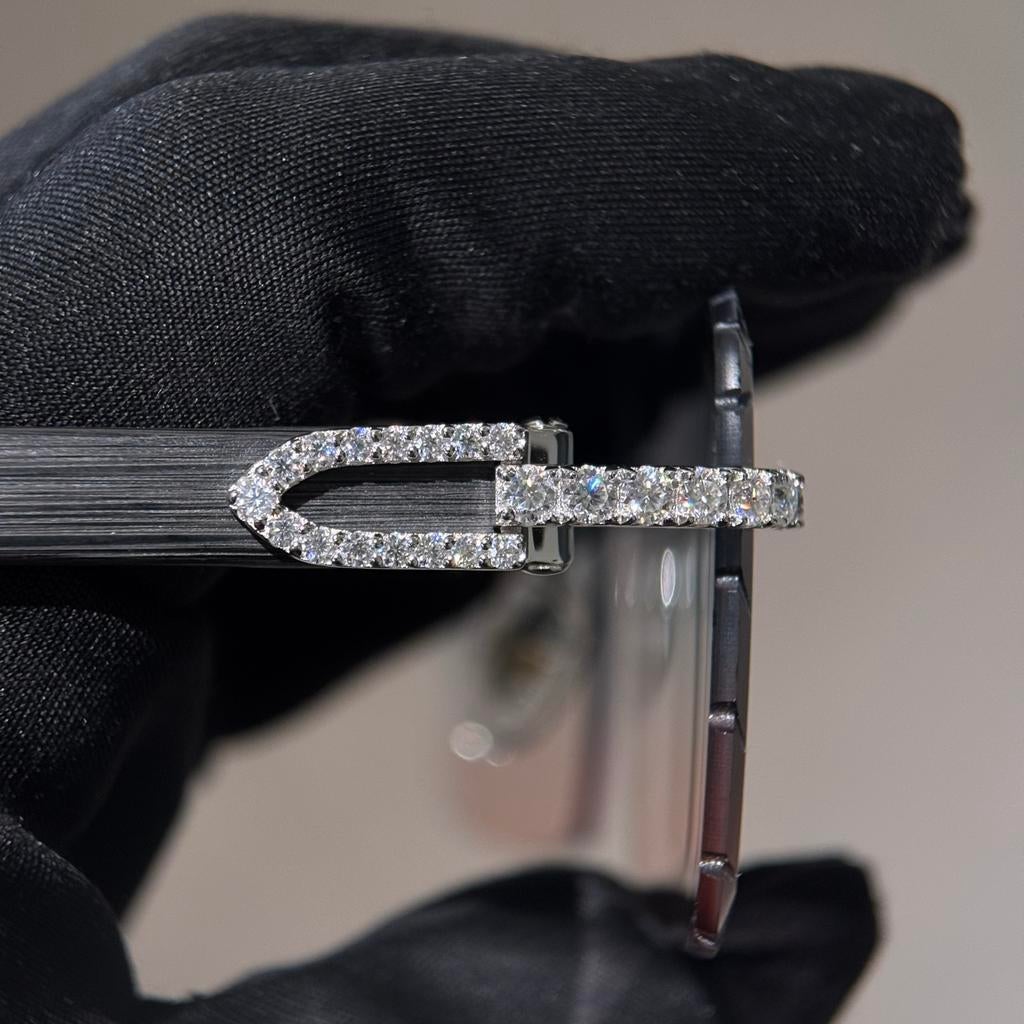 Cartier Moissanite iced out sunglasses (last 3 models)., Overige merken, Zonnebril, Overige kleuren, Nieuw