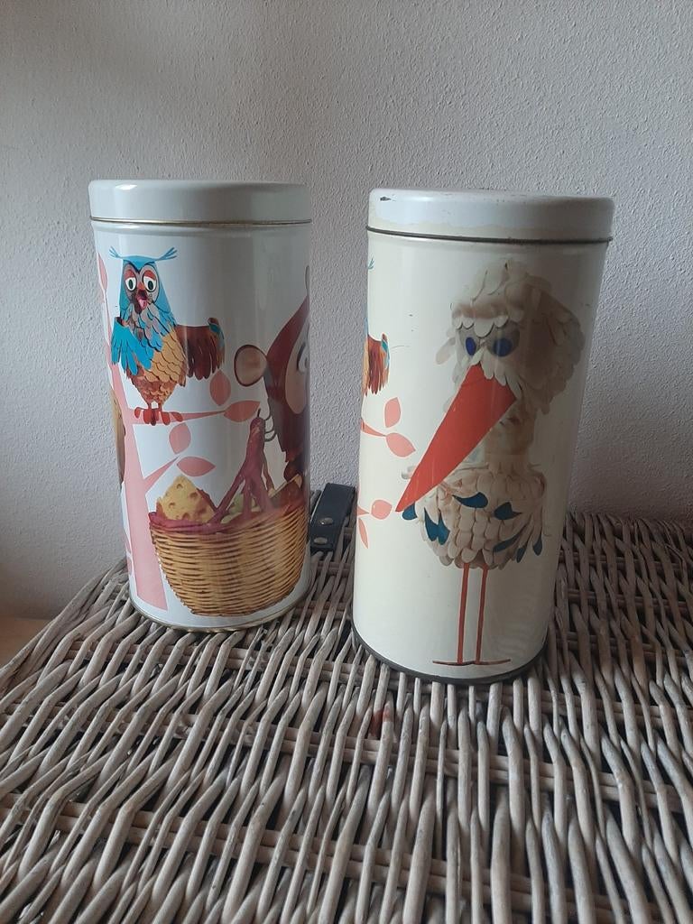 2fabeltjeskrant beschuitbussen, Verzamelen, Blikken, Ophalen, Overige