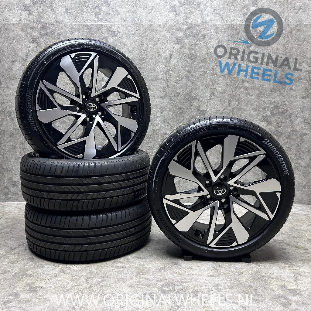 18 inch originele velgen + zomerbanden Toyota Auris Corolla, 18 inch, Banden en Velgen, Nieuw, Toyota