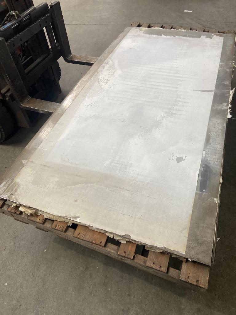 Aluminium plaat platen 2500x1250x3   2st, Doe-het-zelf en Verbouw, Metalen, Ophalen, Nieuw, Aluminium