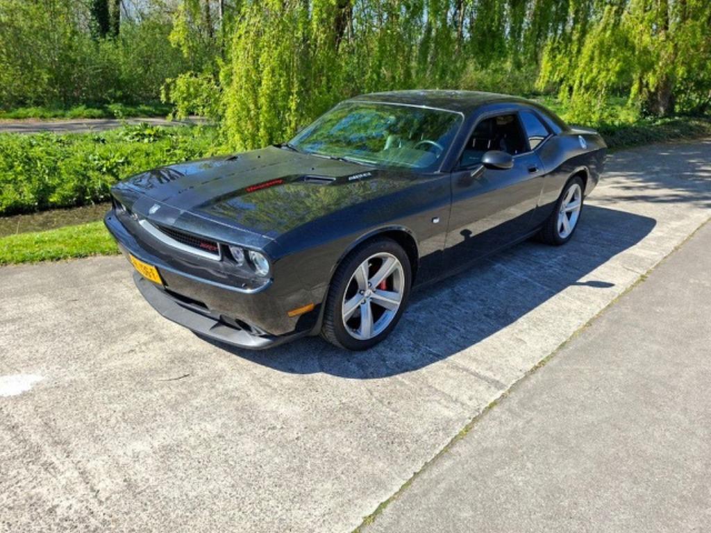 Dodge Challenger SRT Zwart 8 cil. 6.1 HEMI, Auto's, Dodge, Automaat, Achterwielaandrijving, 431 pk, 8 cilinders