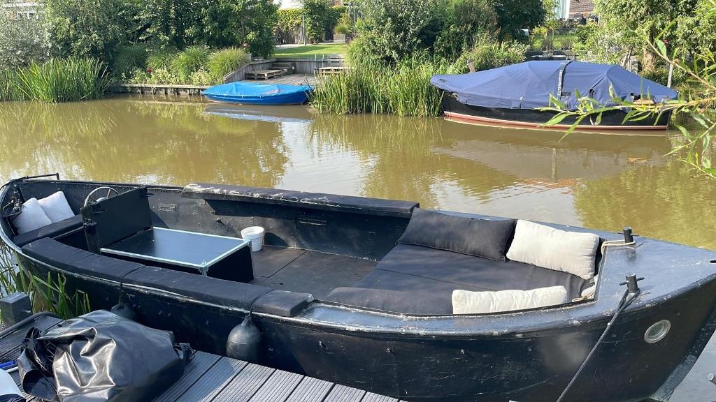 stalen redding sloep - 8.5mtr - Voor de handige liefhebber, Watersport en Boten, Motorboten en Motorjachten, Ophalen, Gebruikt