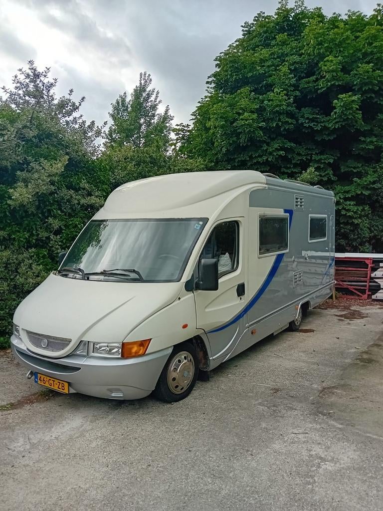 Camper te koop - bieden vanaf 13.000 euro, Ringverwarming, Dakluik, Bedrijf, 6 tot 7 meter