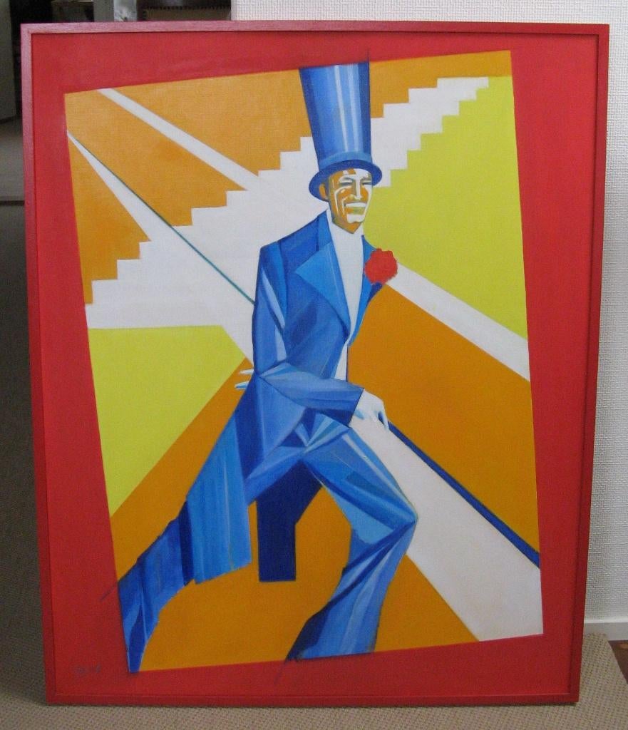 Schilderij Jos Brink 80x 100 cm, Ophalen