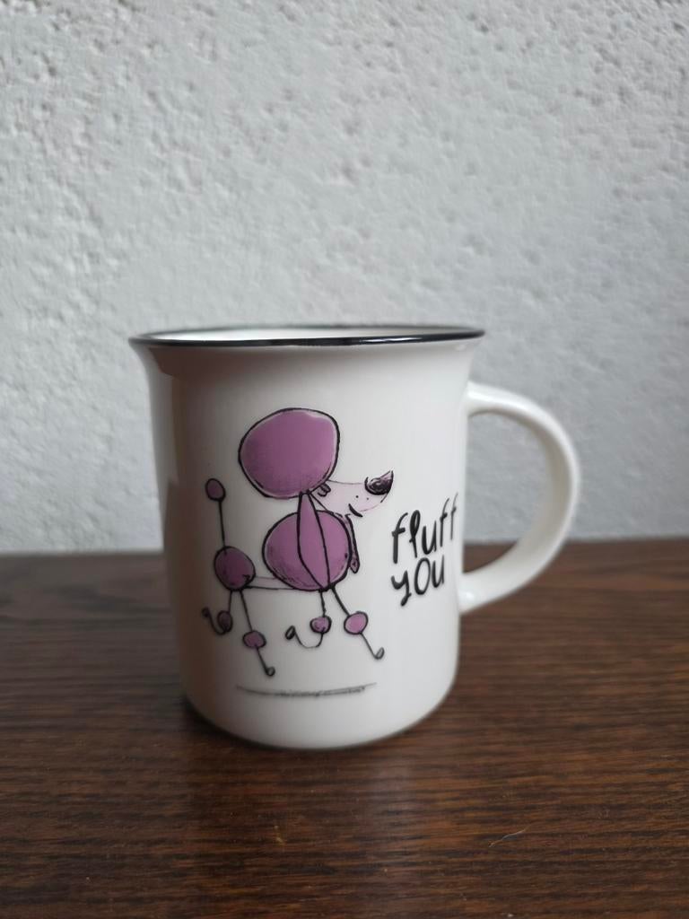 Leuke nieuwe mok met poedel, Ophalen of Verzenden, Nieuw