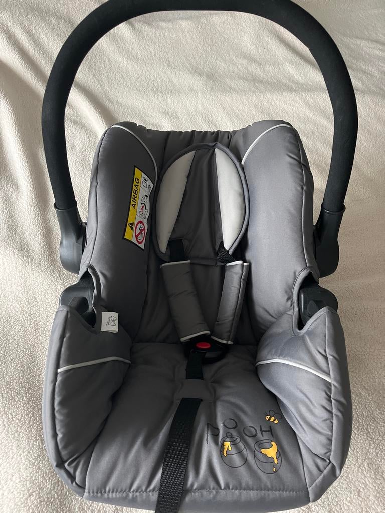 Hauck Maxi Cosi Disney Pooh Autostoel grijs - Zgan, Ophalen, Autogordel, Zijbescherming, Zo goed als nieuw