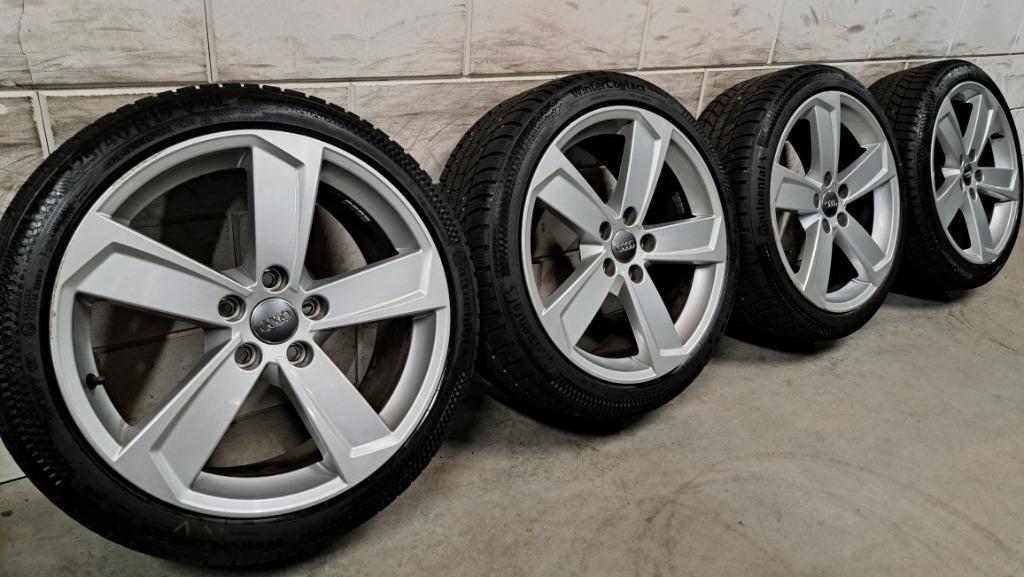 LM-velgen Audi A3 Golf T-Roc Leon Octavia Caddy 225/40/18, 18 inch, Gebruikt, Banden en Velgen, Personenwagen