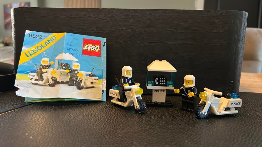 Lego 6522 Highway Patrol incl boekje compleet, Kinderen en Baby's, Speelgoed | Duplo en Lego, Verzenden, Gebruikt, Complete set