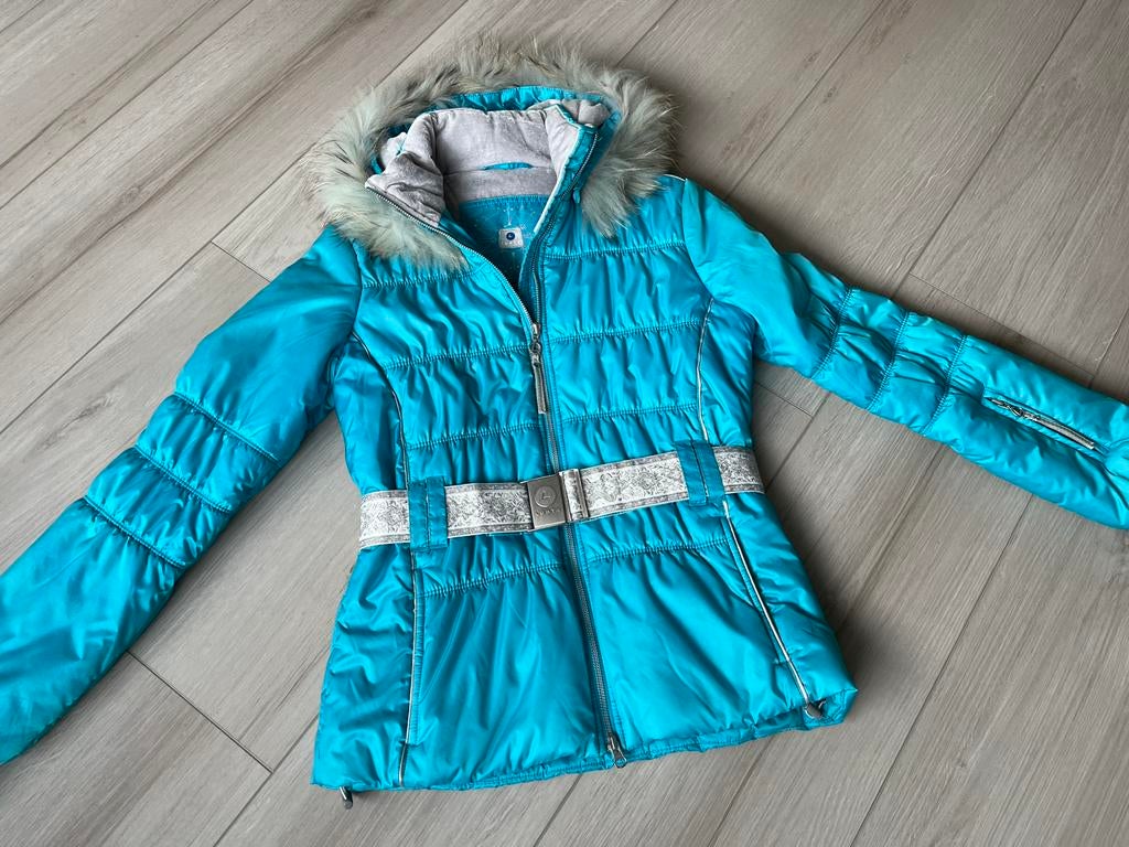 Luhta dames ski-jack maat 36, Kleding | Dames, Wintersportkleding, Zo goed als nieuw, Jack, Maat 36 (S), Ophalen of Verzenden