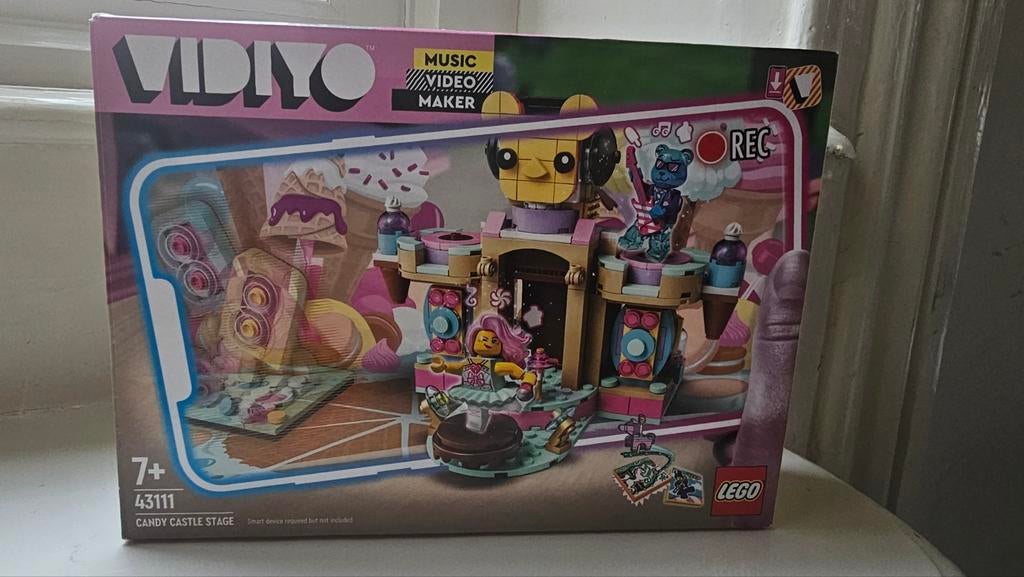 LEGO VIDIYO Candy Castle Stage 43111, Ophalen of Verzenden, Zo goed als nieuw, Complete set, Lego