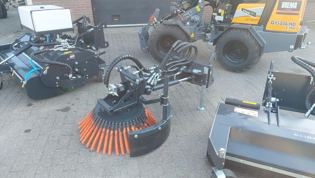 Onkruidborstel Veegmachine huren, Tuin en Terras, Veegmachines, Ophalen, Nieuw