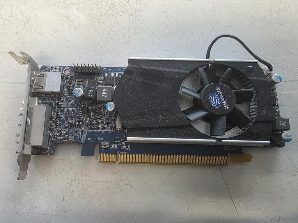 Sapphire HD 6570 2GB Videokaart low profile, Gebruikt, AMD, GDDR3, HDMI