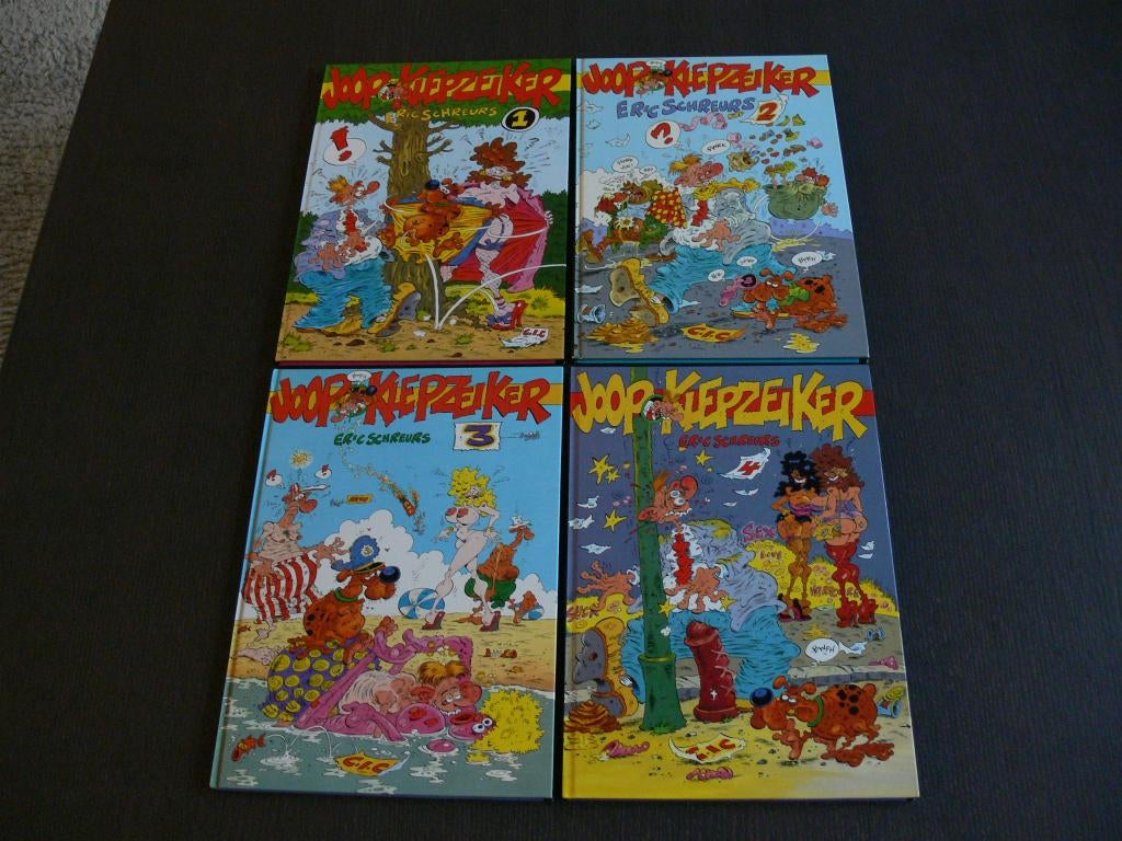 Joop Klepzeiker - deel 1 t/m 19, Meerdere stripboeken, Ophalen of Verzenden, Zo goed als nieuw