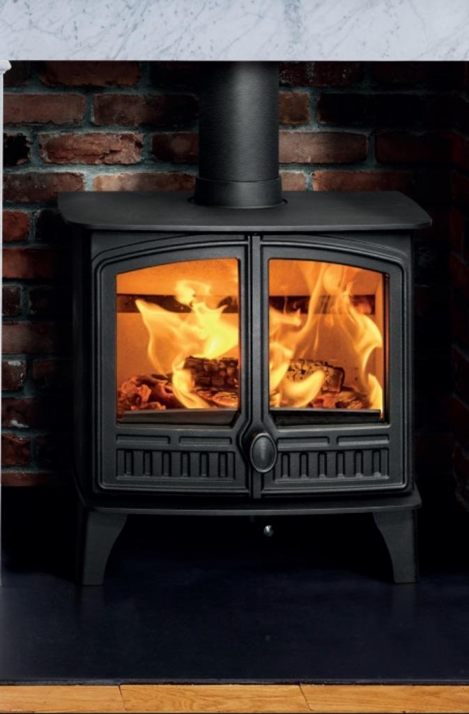 Hunter Herald 8 kW eco houtkachel, Huis en Inrichting, Kachels, Ophalen, Vrijstaand, Hout, Nieuw