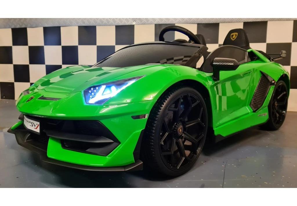 Elektrische kinderauto accu Lamborghini 12, 24volt 1 en 2p., Ophalen, Nieuw