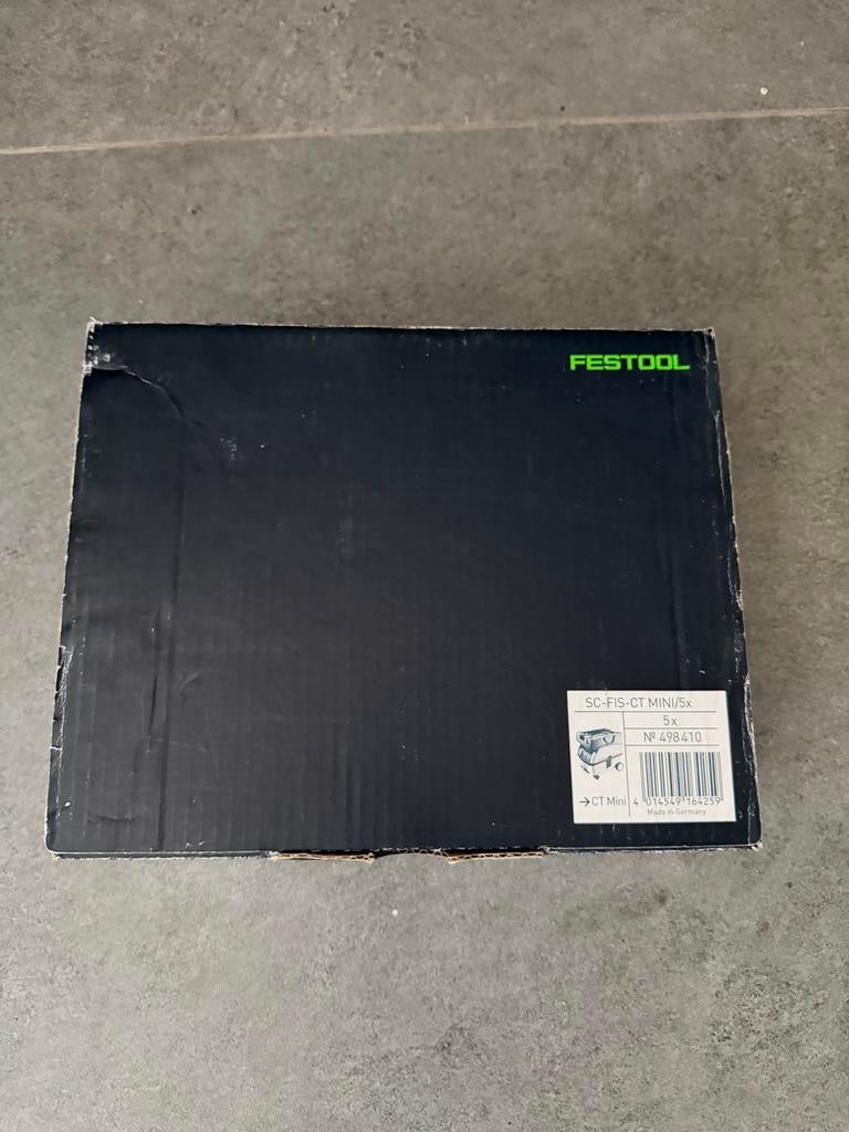 Festool Stofzuigerzakken SC-FIS-CT MINI - Nieuw in Doos!, Ophalen of Verzenden, Nieuw